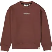 Garcia Sweatshirt kastanjebruin / wit
