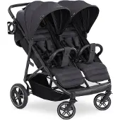 Hauck Uptown Duo Tweeling- en duobuggy - extra grote zonnekap - Melange Black