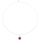 Orphelia Dames 925 Sterling Zilveren Ketting met Hanger - Zilver ZH-6044/1