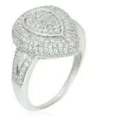 Orphelia Dames 925 Sterling Zilveren Ring - Zilver ZR-3523