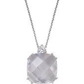 Orphelia Dames 925 Sterling Zilveren Ketting met Hanger - Zilver ZH-4550