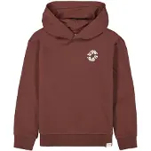 Garcia Sweatshirt bruin / zwart / wit