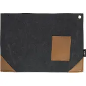 Gusta Set van 2 Placemats zwart - 45 x 32 cm