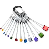 Black Diamond - Klemveren - Stopper Set Pro #1-13 voor Unisex - Rood