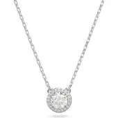 Swarovski Ketting 'Una' zilver