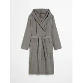Marc O'Polo Badjas Men Timeless Melange Anthracite-M