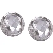 Orphelia Dames 925 Sterling Zilveren Oorbellen - Zilveren ZO-5911