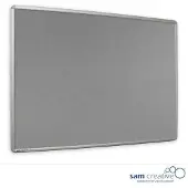 Sam Creative Prikbord Pro Series Grey 45x60 cm