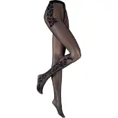 Kunert Fashion Panty Grace - Zwart- Maat 38-40