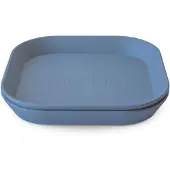 Mushie Bord Vierkant (set van 2) Twilight Blue