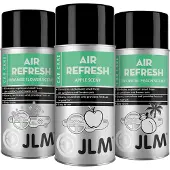 JLM Air Refresh - 3-Pack Luchtverfrisser - Airco Cleaner - Geurverwijderaar - Mix Van 3 Geuren - 450ml