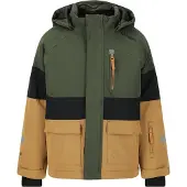 ZigZag Sportjas 'Taylora' geel / donkergroen / zwart