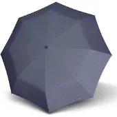 Doppler Paraplu 'Carbonsteel Magic' donkerblauw / wit