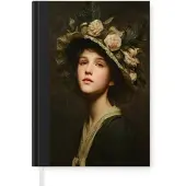 MuchoWow Bloemenhoed - Portret - Vrouw