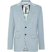 Philipp Plein Velvet Gabardine Blazer Flicky Fit