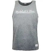Mitchell & ness Script Logo Heren Grijs Vest
