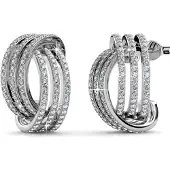 MYC Paris Cherish Oorbellen - Zilver en Kristal
