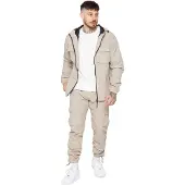 Enzo Milano Heren Poly Cargo Trainingspak Set
