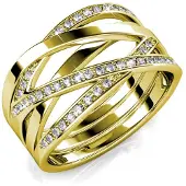 MYC Paris Kriskras Ring - Oostenrijks Kristal