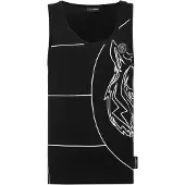 Plein sport Shirt 'Tiger' zwart / wit