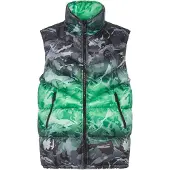 Plein sport Bodywarmer donkergrijs / groen / zwart