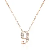 MYC Paris Nummer 9 hangers - Roségoud en kristal