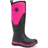 Muck Boots Arctic Sport II Tall Rubberen Zwarte/Roze Regenlaarzen