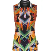 Plein sport Top oranje / knalrood / zwart / wit