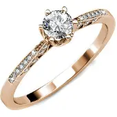 MYC Paris Destiny Ring - Roségoud en kristal