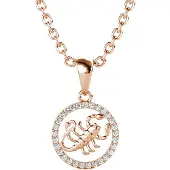 MYC Paris Schorpioen Zodiac Hangers - Roségoud en Kristal