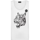 Plein sport Shirt 'Tiger' zwart / wit