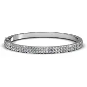 MYC Paris Glamour armbanden - Zilver en kristal