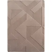 Muratap Japandi vloerkleed hoogpolig scandinavisch abstract design 3d-effect -