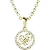 MYC Paris Schorpioen Zodiac Hangers - Goud en Kristal