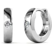 MYC Paris Ringen Oorbellen - Zilver en Kristal