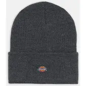 Dickies Acrylaat Opgerolde Unisex Volwassenen Grijze Beanie Hoed