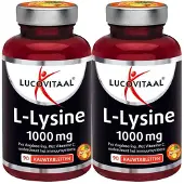 Lucovitaal 2x L-Lysine 1000 mg 90 kauwtabletten