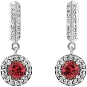 Orphelia 'Bristol' Dames 925 Sterling Zilveren Oorbellen - Zilver ZO-7579/P