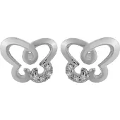 Orphelia 'Joya' Dames 925 Sterling Zilveren Stud Oorbellen - Zilver ZO-7088