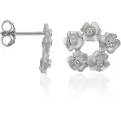 Orphelia Dames 925 Sterling Zilveren Stud Oorbellen - Zilver ZO-5245