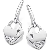 Orphelia Dames 925 Sterling Zilveren Oorbellen - Zilver ZO-5144