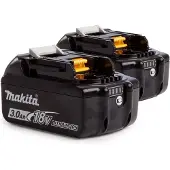 Makita BL1830B Duopack 18V Li-ion Accu - 3.0Ah (2st)