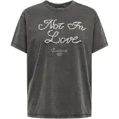 ONLY Cartulina T-shirts Dames Dubh Xl-54