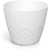 Prosperplast Bloempot Rond Areco Round 30cm WIT