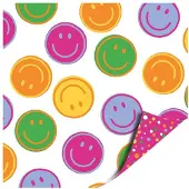 Kassaplan Toonbankrol 50cm Smileys multi/Confetti multi Papier Cadeaupapier