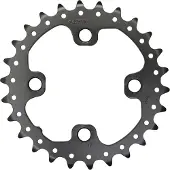 Shimano SLX FC-M675 Kettingblad 24T – 2x10-speed – 64 mm BCD – Staal – Zwart