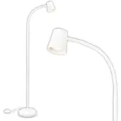 Briloner Vloerlamp Skriva, wit / opaal, Woon-/ Eetkamer, metaal, Modern, vloerlamp
