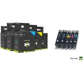 Inktmedia Geschikt Canon PGI-5BK en cli-8 serie inkt met chip van