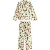 Next Pyjama 'Weihnachts-Familienkollektion' crème / gemengde kleuren / wit