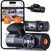 Vantrue N4 Pro Triple 3CH 4K Wifi Gps dashcam voor auto - 3 camera's voor 360 graden zicht - 2K en Full HD binnen en achter - Wifi en Gps - Parkeermodus